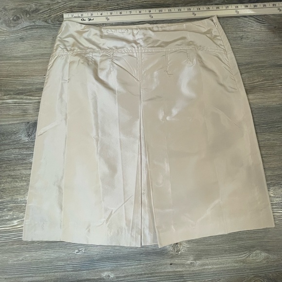 NWT J CREW - size 10- CreamSilk Skirt**please read** - Picture 4 of 14
